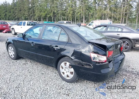 2009 Hyundai Sonata Gls из США, поврежденный, VIN 5NPET46C09H519412